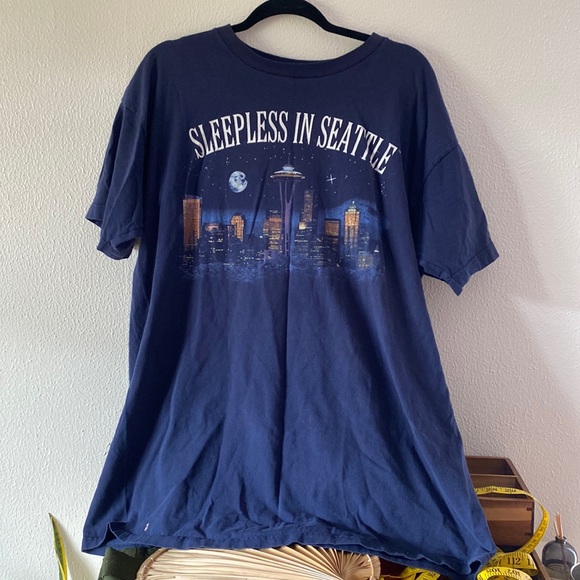 Vintage Sleepless In Seattle Tshirt - Picture 1 of 5